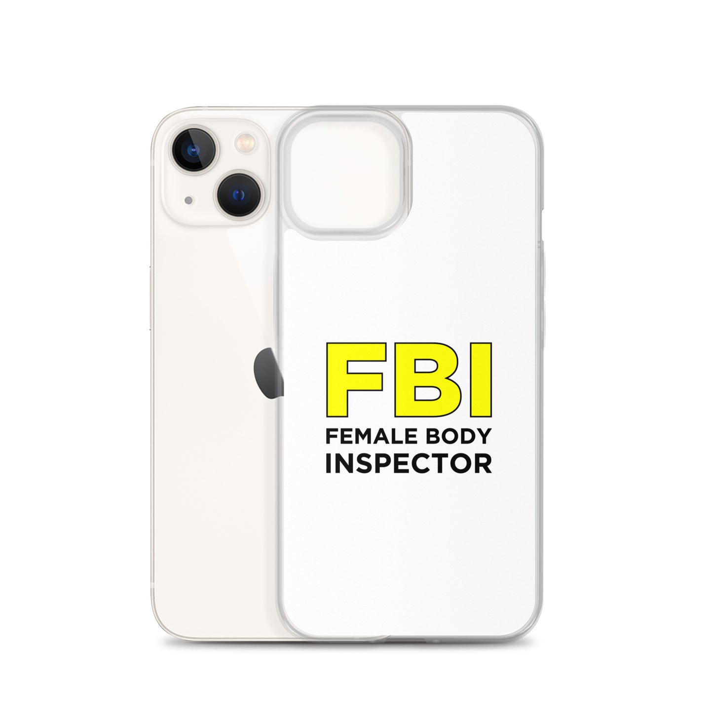 Coque iPhone FBI Female Body Inspector - Sedurro