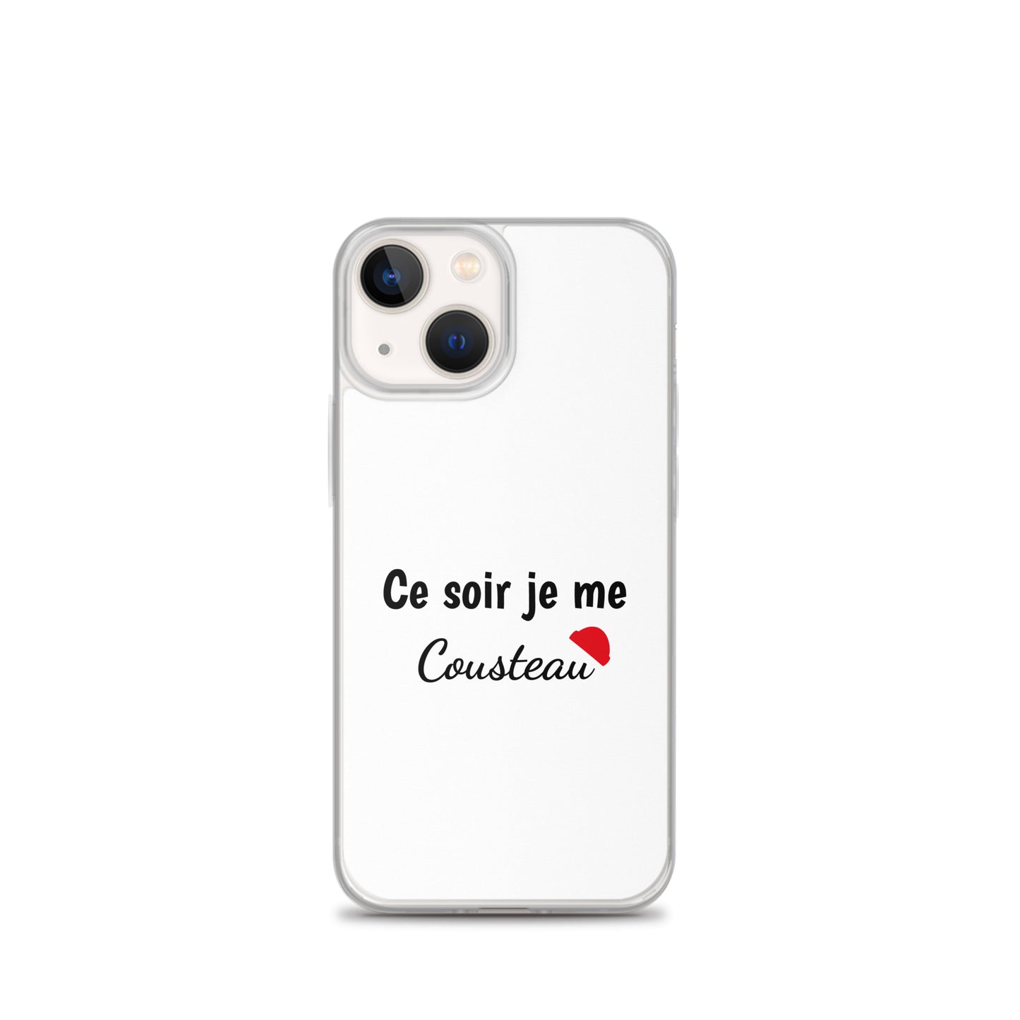 Coque iPhone Ce soir je me cousteau - Sedurro