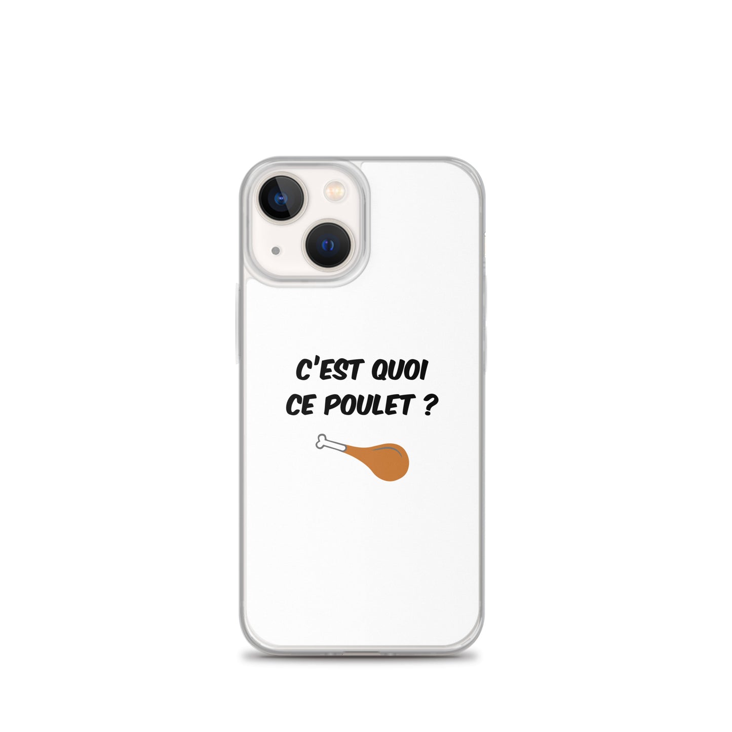 Coque iPhone C'est quoi ce poulet iPhone 13 mini - Sedurro