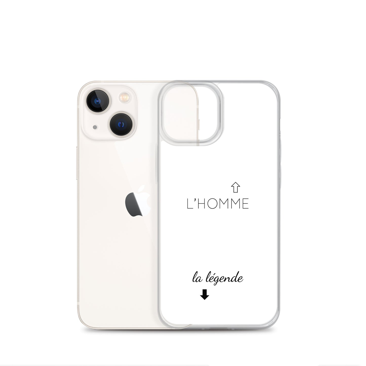 Coque iPhone L'homme et la légende iPhone 13 mini - Sedurro