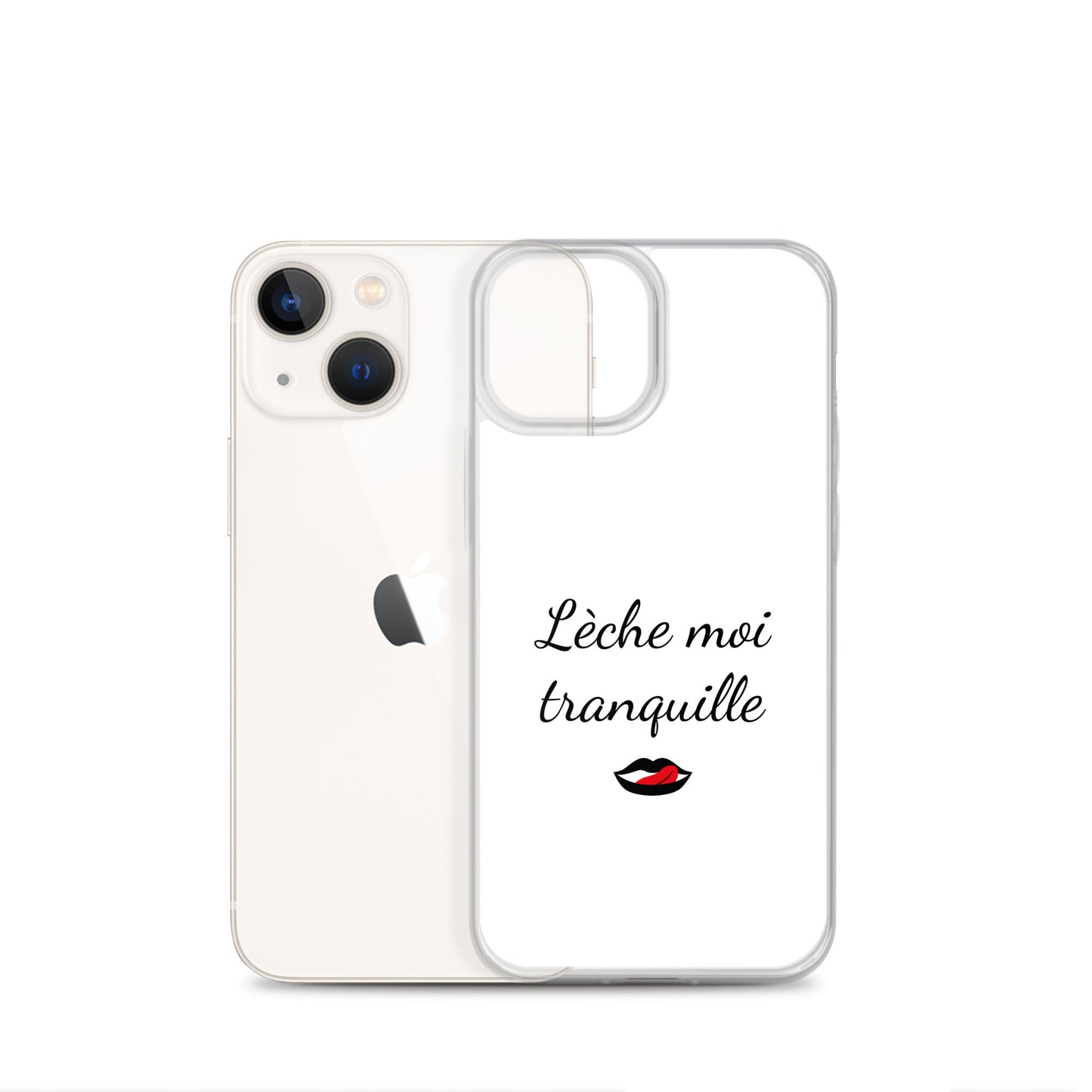 Coque iPhone Lèche moi tranquille iPhone 13 mini - Sedurro