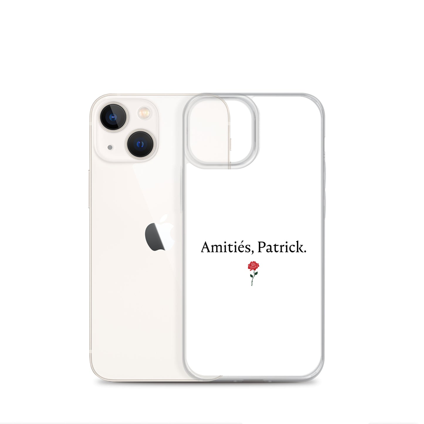 Coque iPhone Amitiés Patrick - Sedurro
