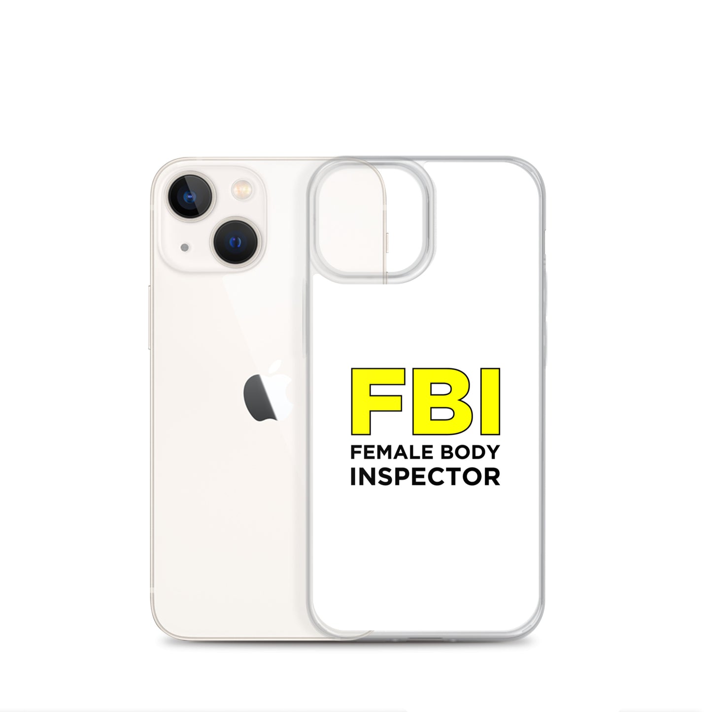 Coque iPhone FBI Female Body Inspector - Sedurro