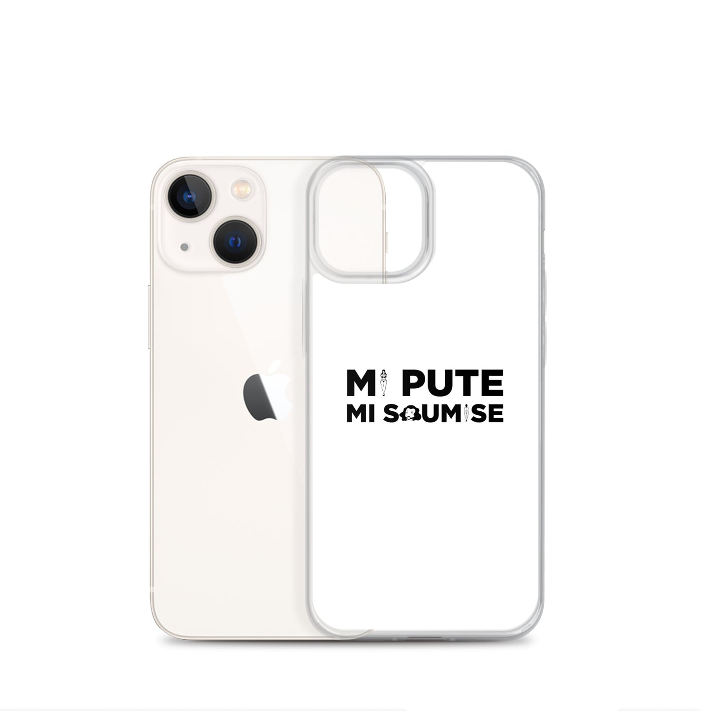Coque iPhone Mi pute mi soumise - Sedurro