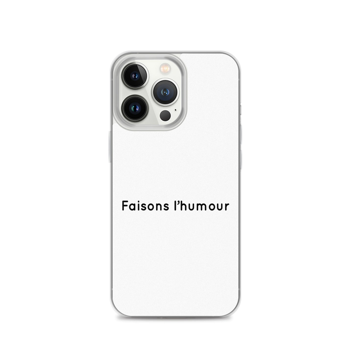 Coque iPhone Faisons l'humour - Sedurro