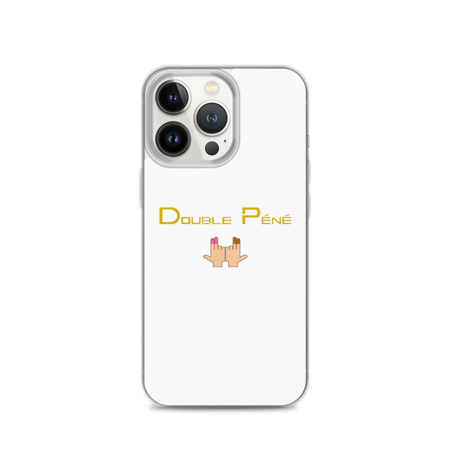 Coque iPhone DP Double péné signe du J iPhone 13 Pro - Sedurro
