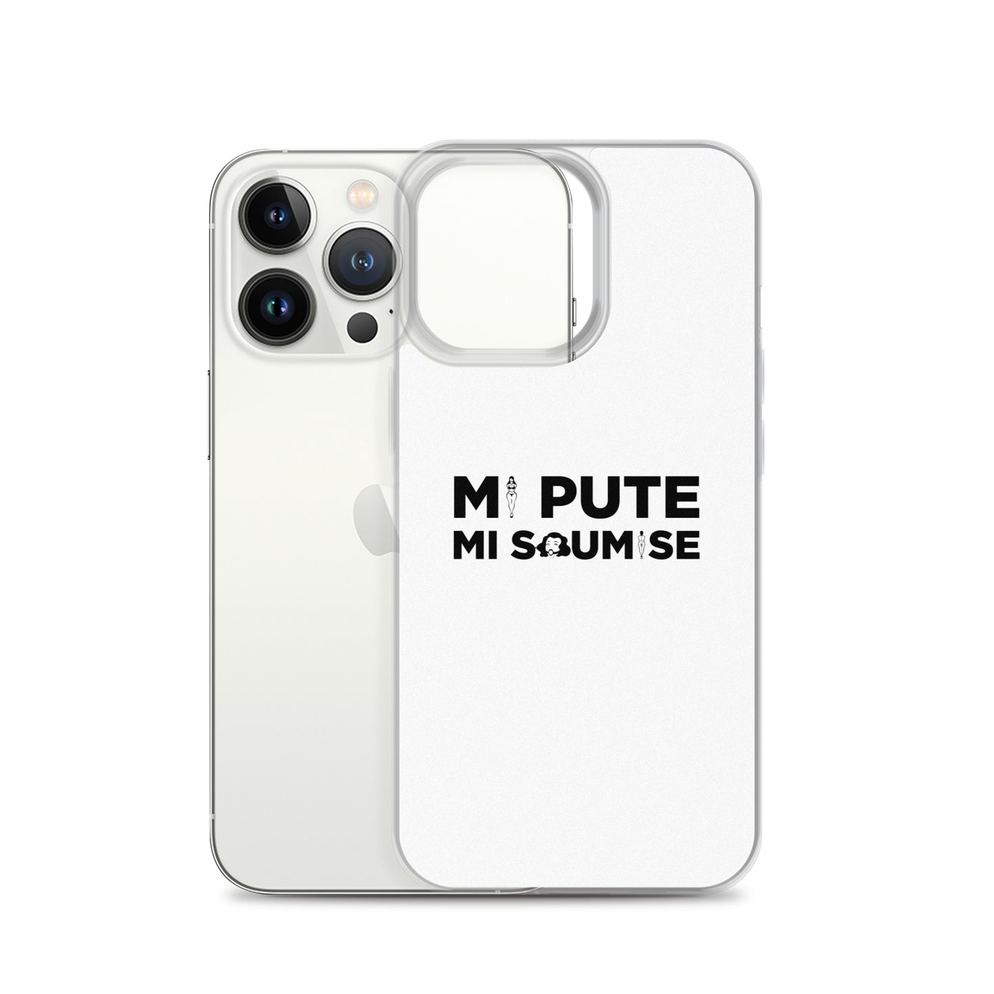 Coque iPhone Mi pute mi soumise - Sedurro