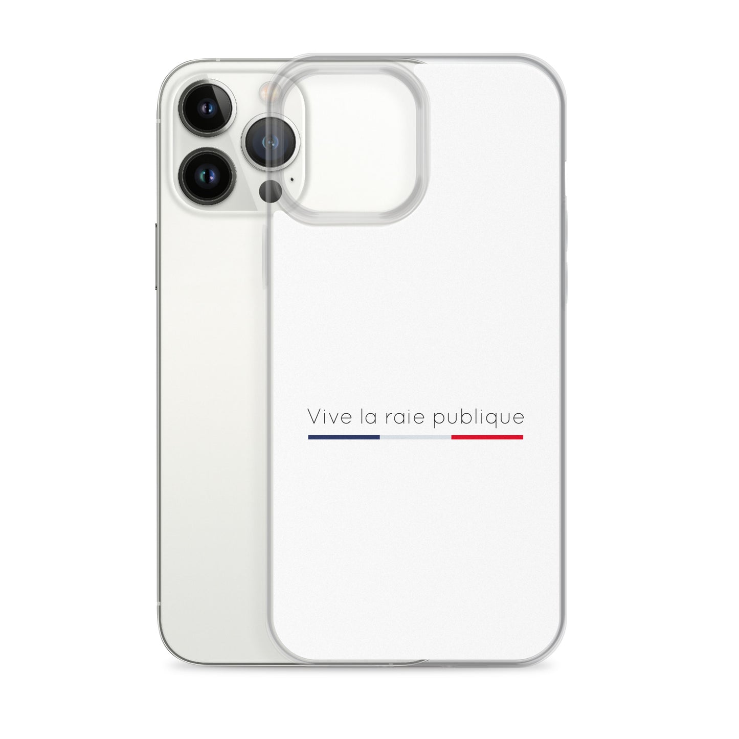 Coque iPhone Vive la raie publique - Sedurro