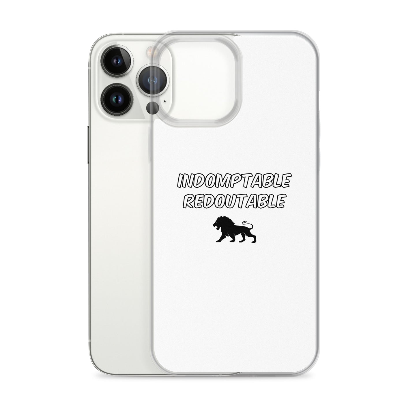 Coque iPhone Lion indomptable redoutable - Sedurro