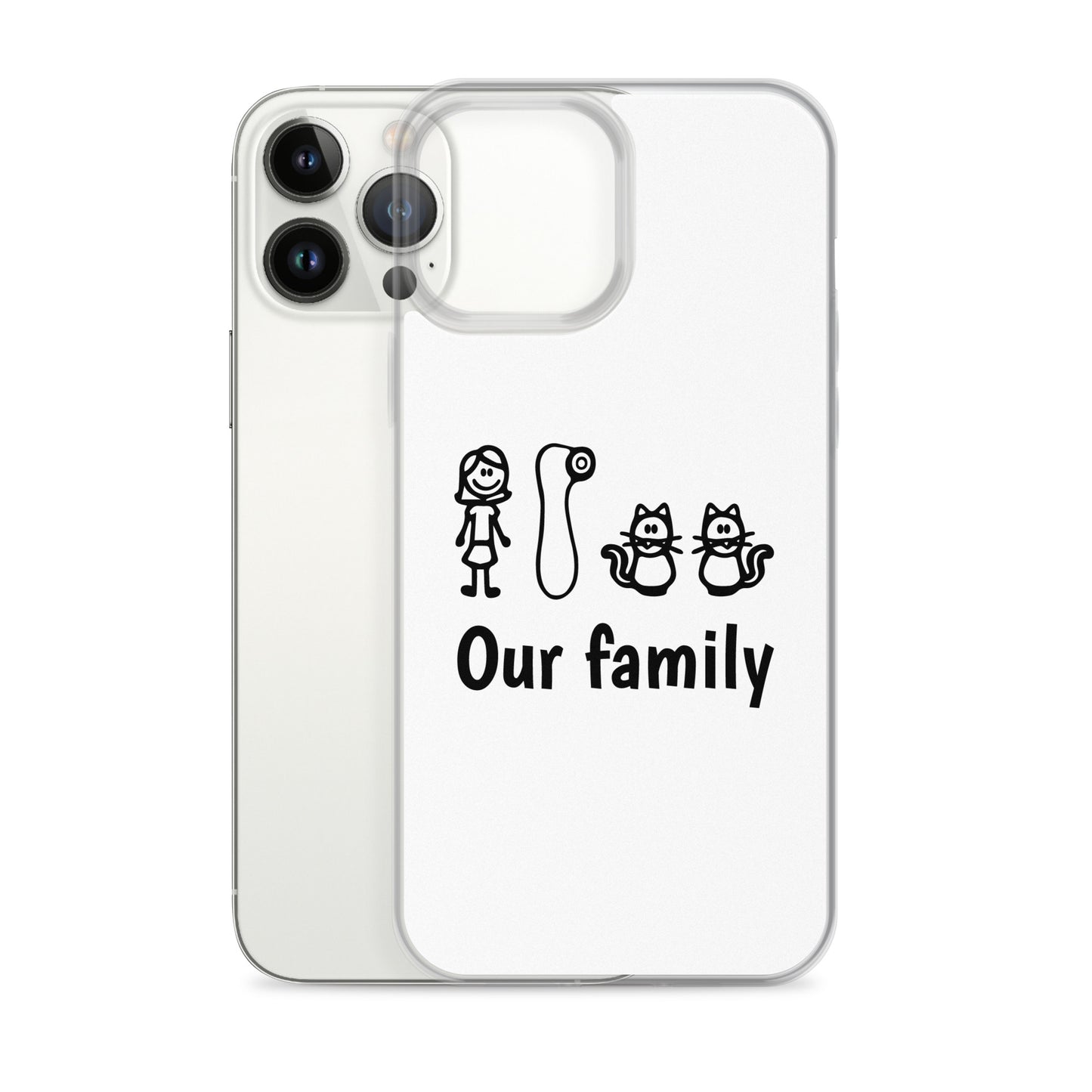 Coque iPhone Our family woman vibrator cats - Sedurro