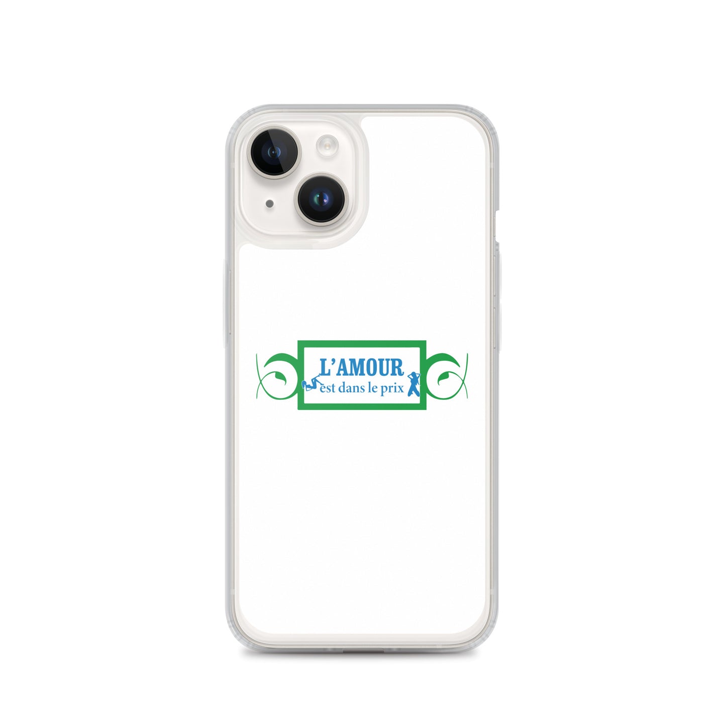 Coque iPhone L'amour est dans le prix iPhone 14 - Sedurro