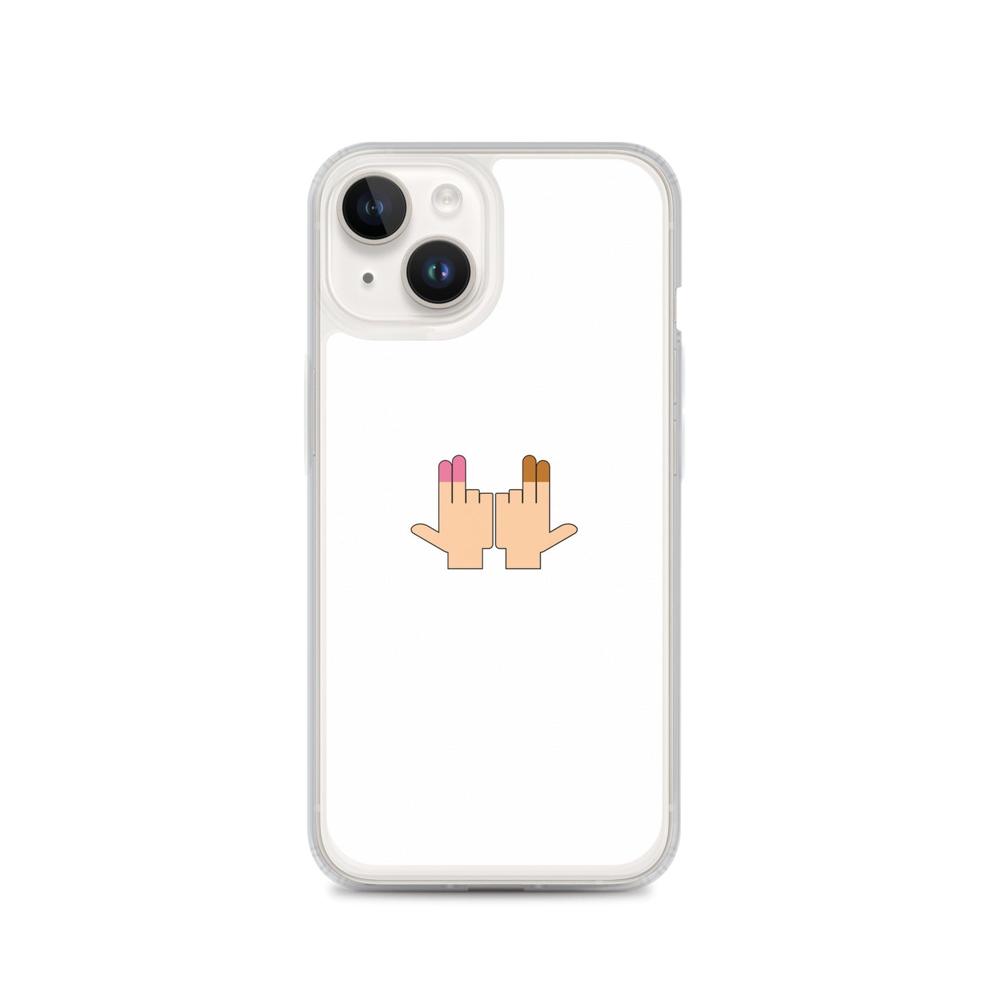 Coque iPhone DP Double péné signe du J seul iPhone 14 - Sedurro