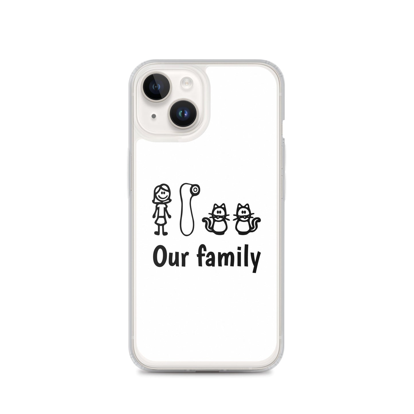 Coque iPhone Our family woman vibrator cats - Sedurro