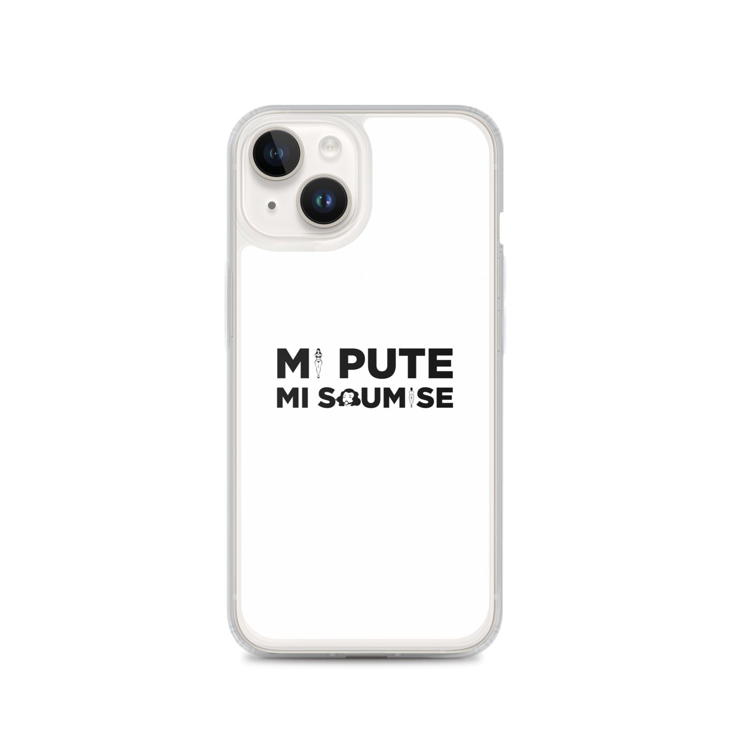 Coque iPhone Mi pute mi soumise - Sedurro