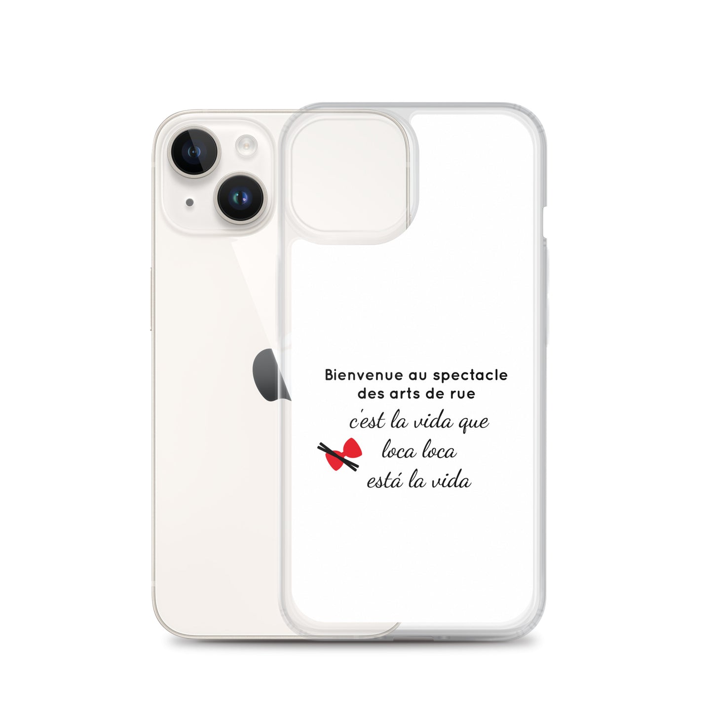 Coque iPhone Bienvenue au spectacle des arts de rue - Sedurro