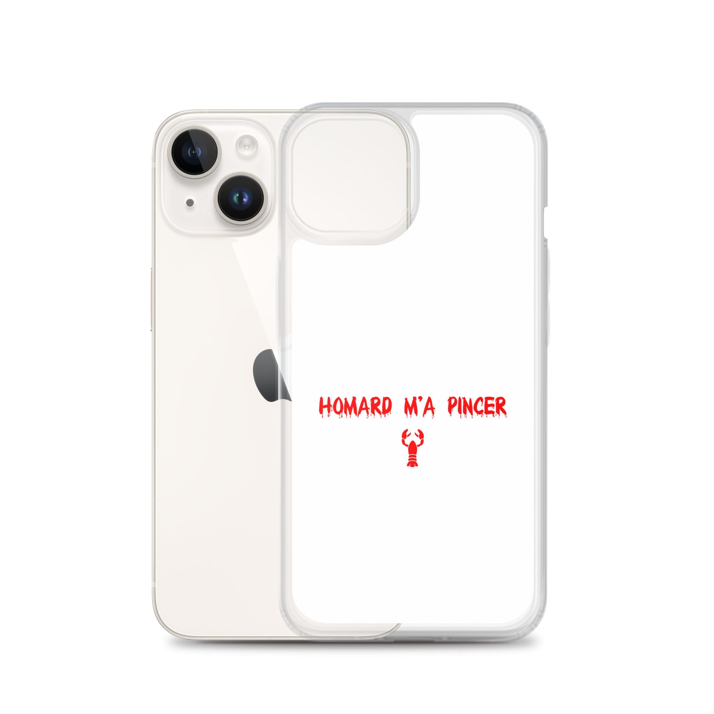 Coque iPhone Homard m'a pincer iPhone 14 - Sedurro