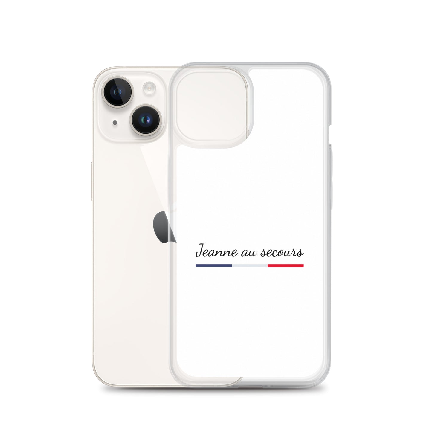 Coque iPhone Jeanne au secours iPhone 14 - Sedurro