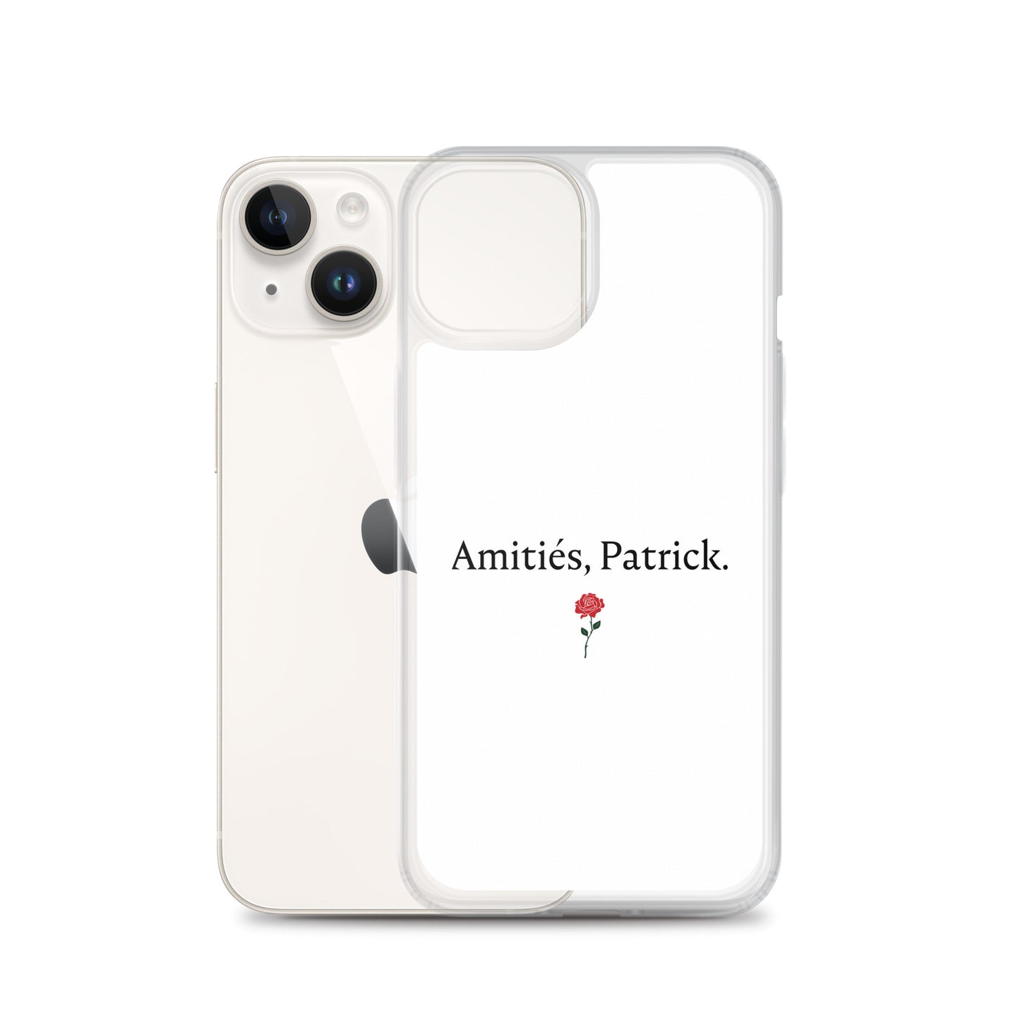 Coque iPhone Amitiés Patrick - Sedurro