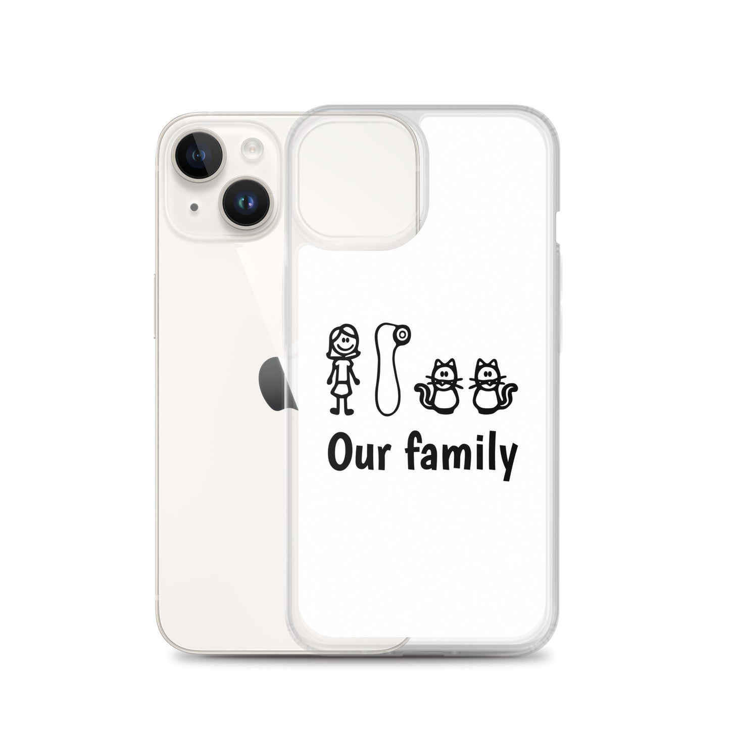 Coque iPhone Our family woman vibrator cats - Sedurro
