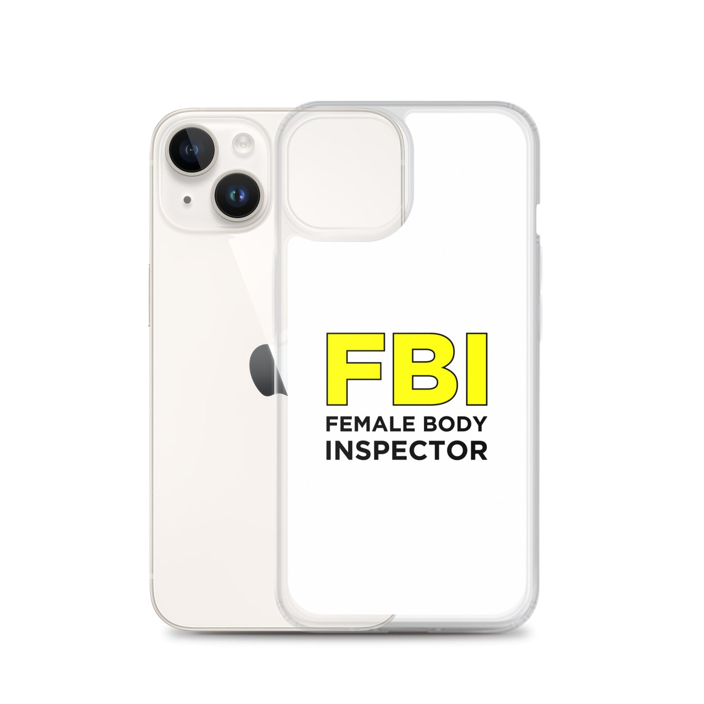 Coque iPhone FBI Female Body Inspector - Sedurro