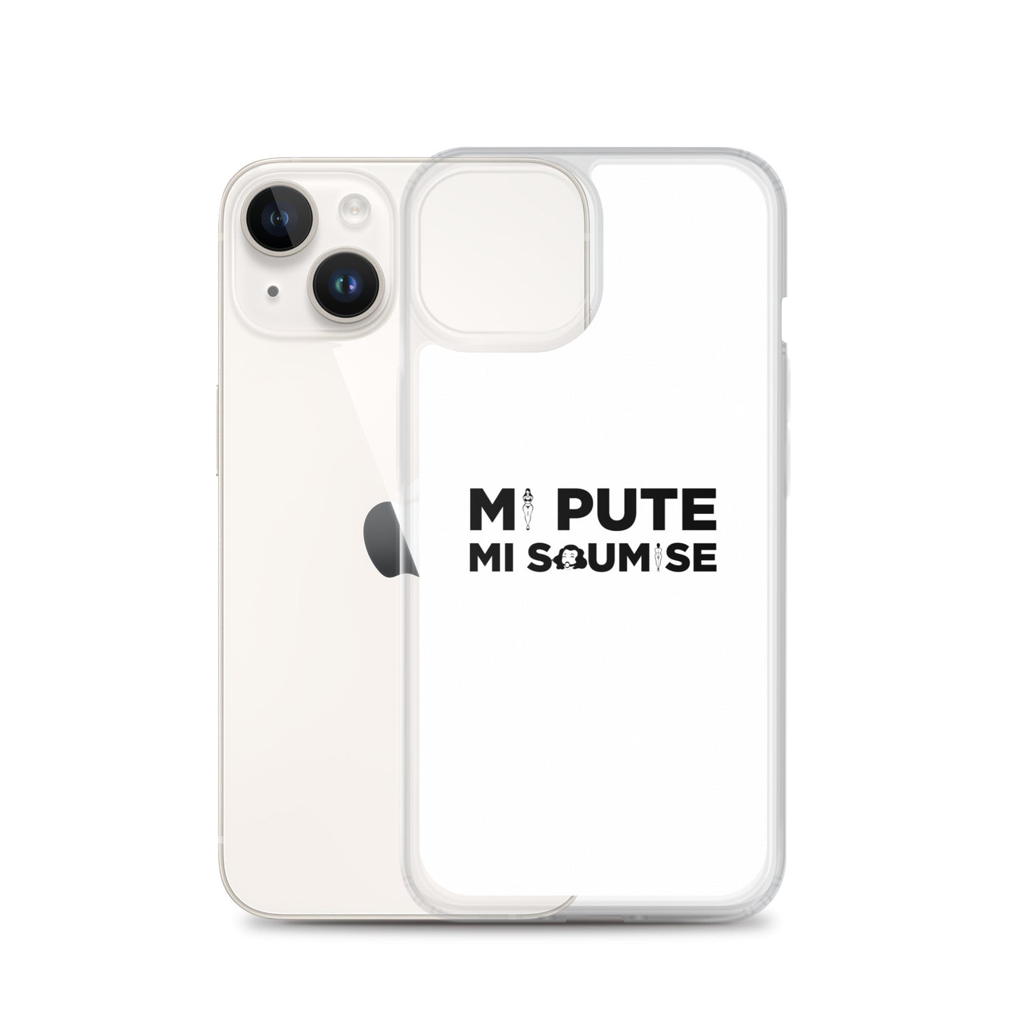 Coque iPhone Mi pute mi soumise - Sedurro