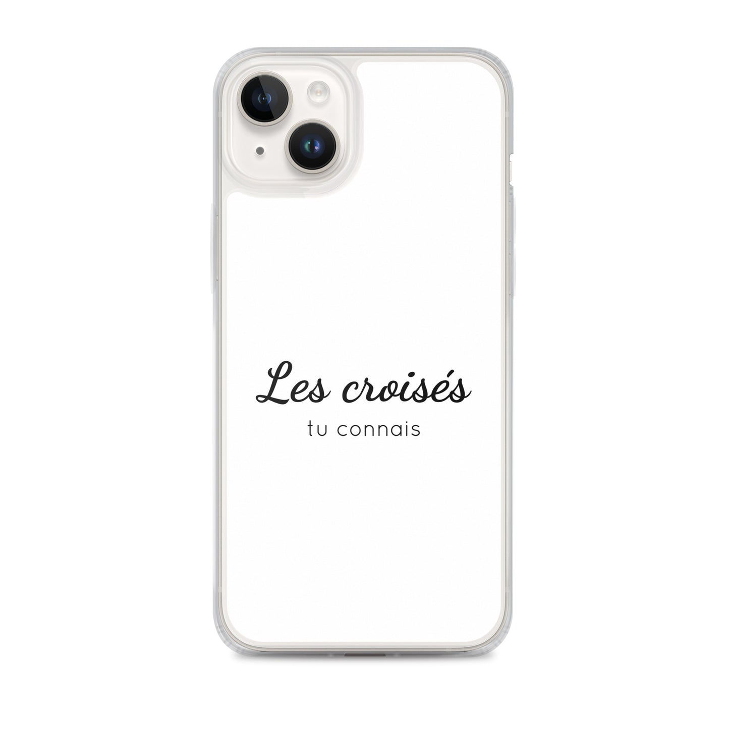 Coque iPhone Les croisés tu connais - Sedurro