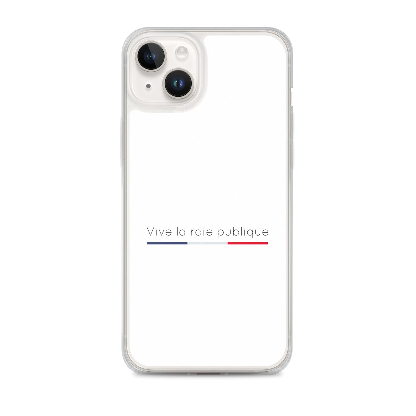 Coque iPhone Vive la raie publique - Sedurro
