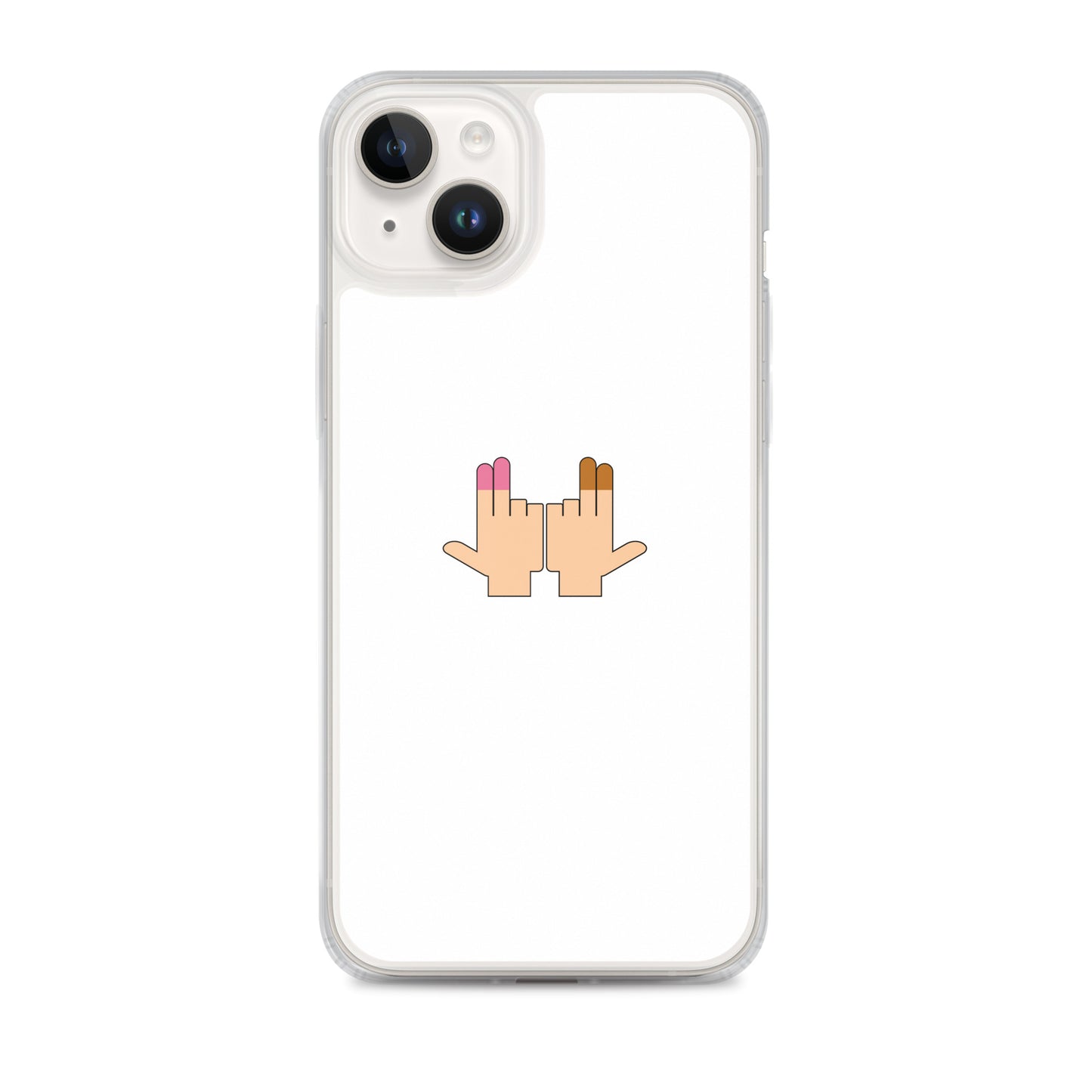 Coque iPhone DP Double péné signe du J seul iPhone 14 Plus - Sedurro