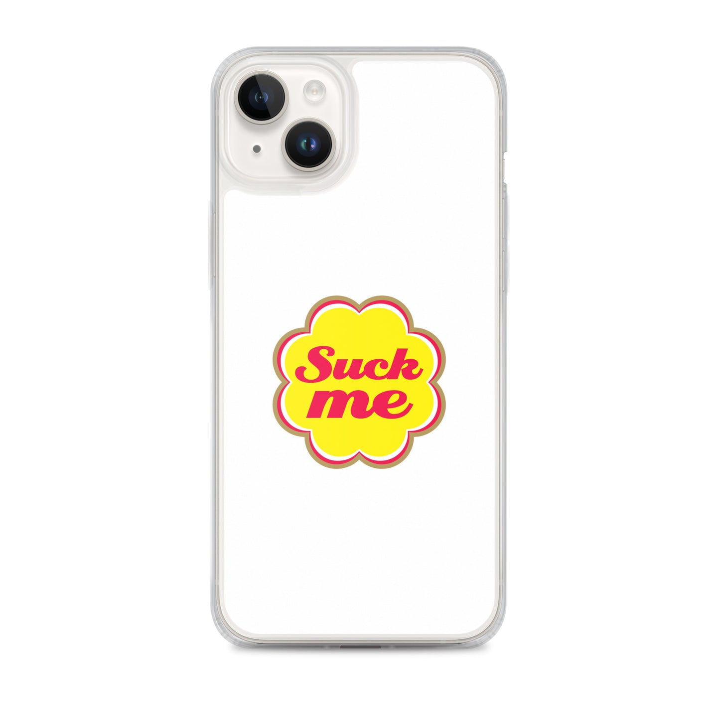 Coque iPhone Suck me sucette chupa iPhone 14 Plus - Sedurro