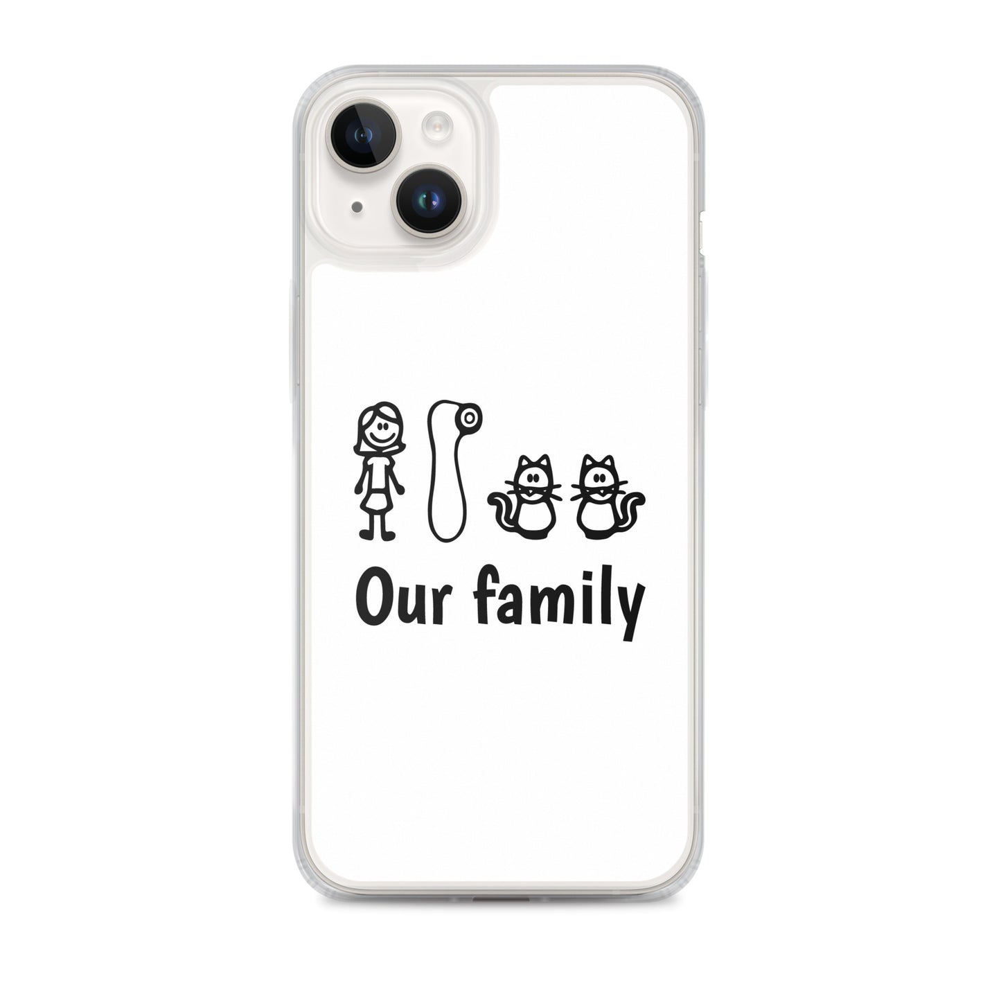 Coque iPhone Our family woman vibrator cats - Sedurro