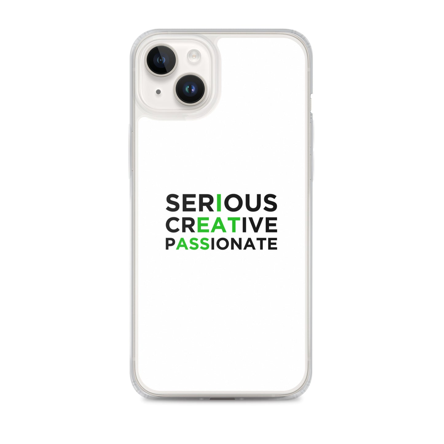 Coque iPhone Serious creative passionate - Sedurro