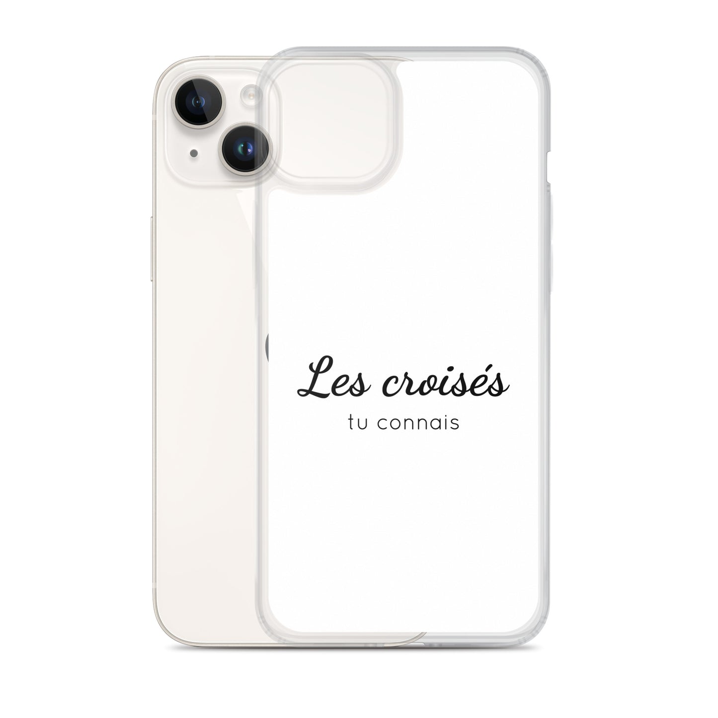 Coque iPhone Les croisés tu connais iPhone 14 Plus - Sedurro