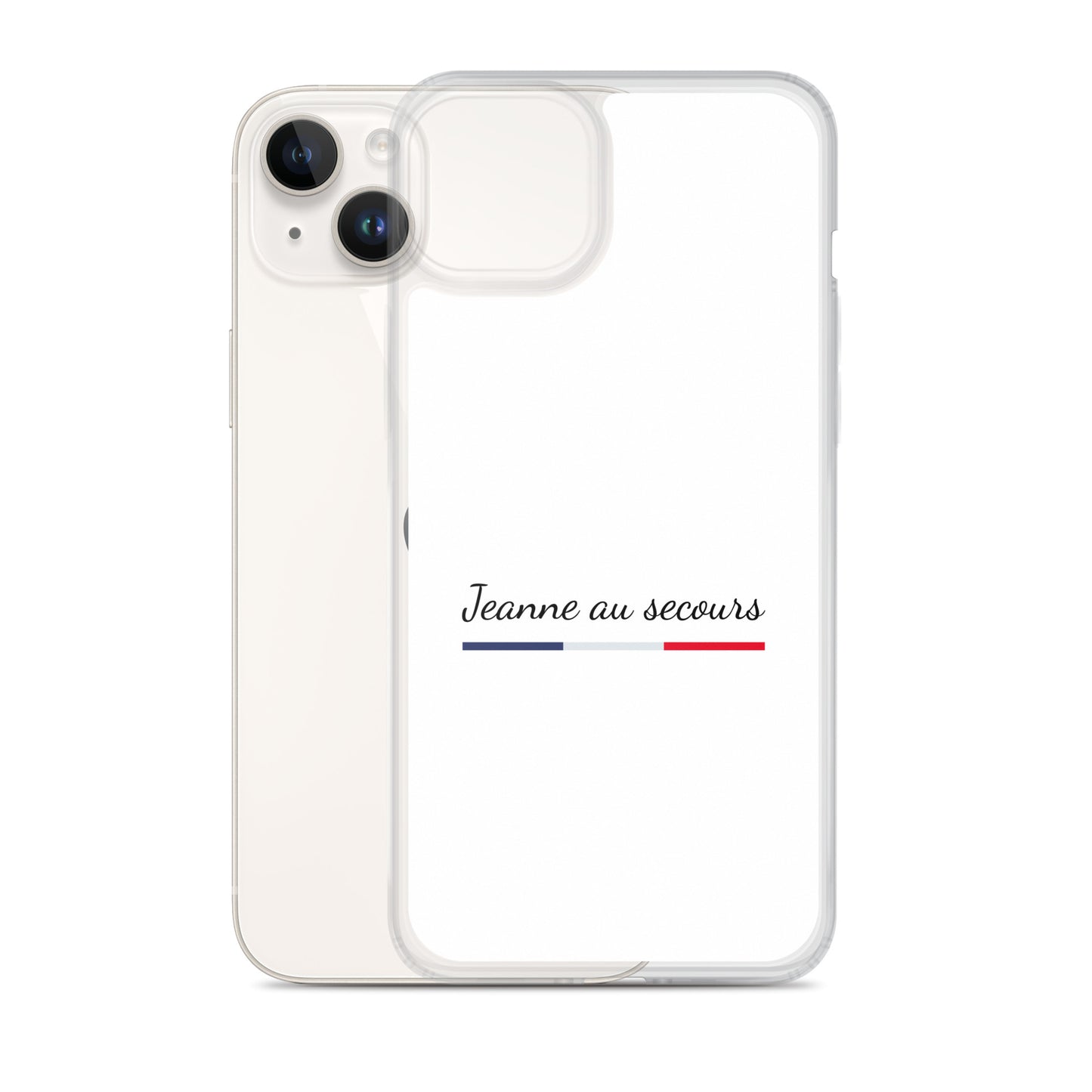 Coque iPhone Jeanne au secours iPhone 14 Plus - Sedurro