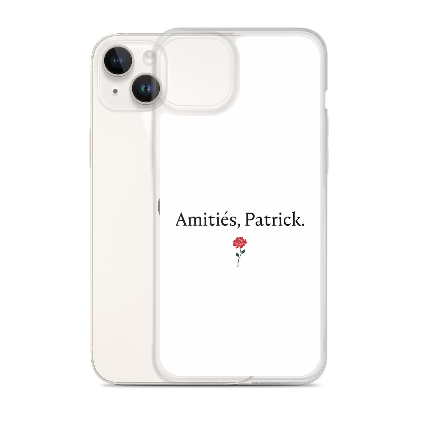 Coque iPhone Amitiés Patrick - Sedurro