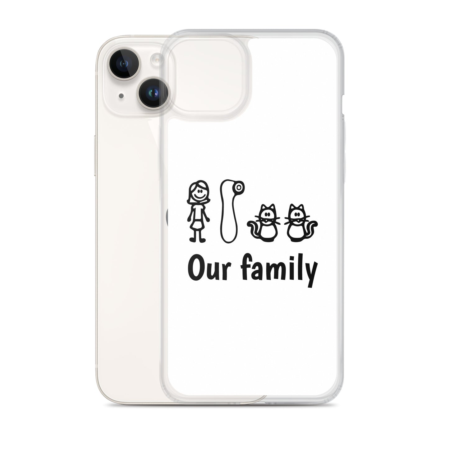 Coque iPhone Our family woman vibrator cats - Sedurro