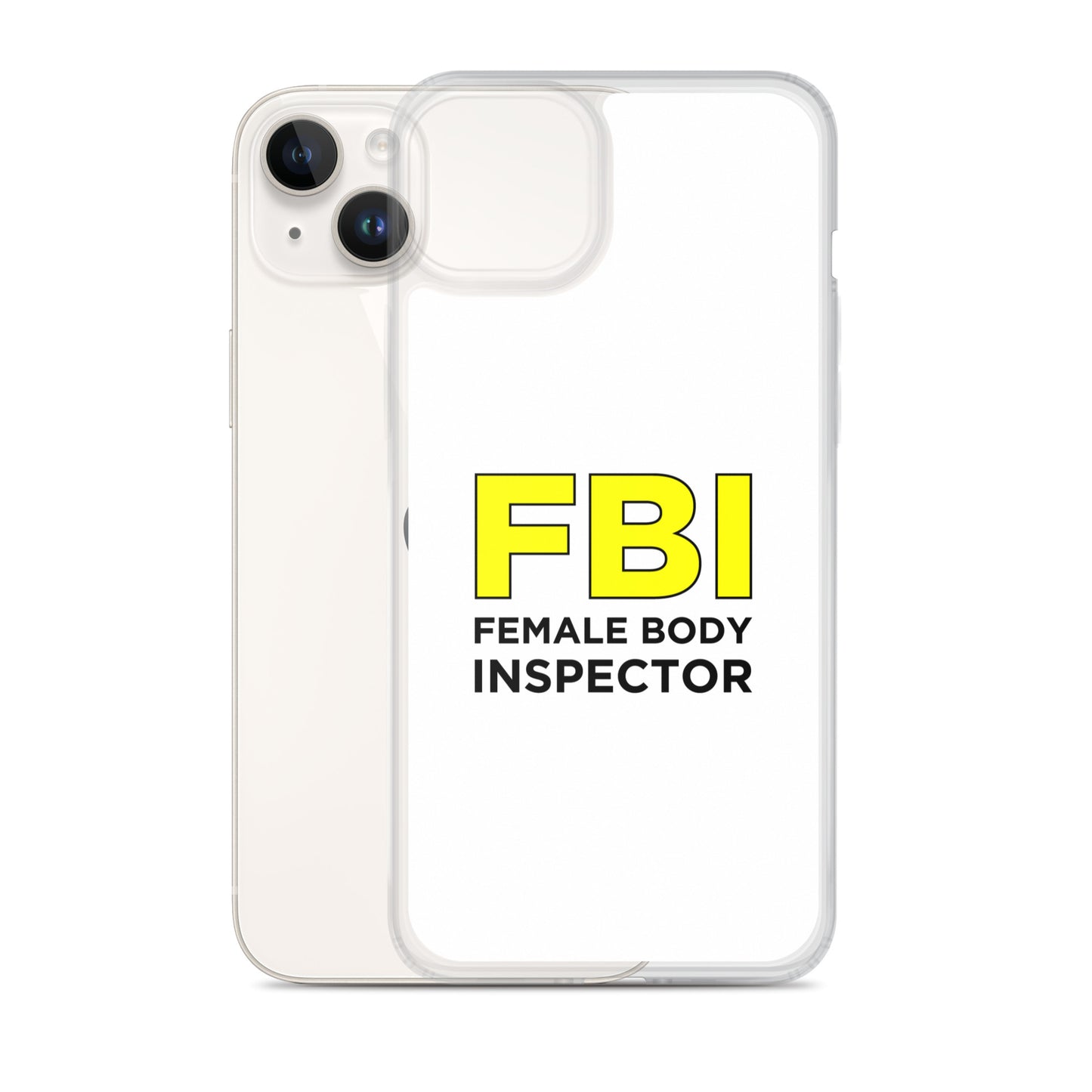 Coque iPhone FBI Female Body Inspector - Sedurro