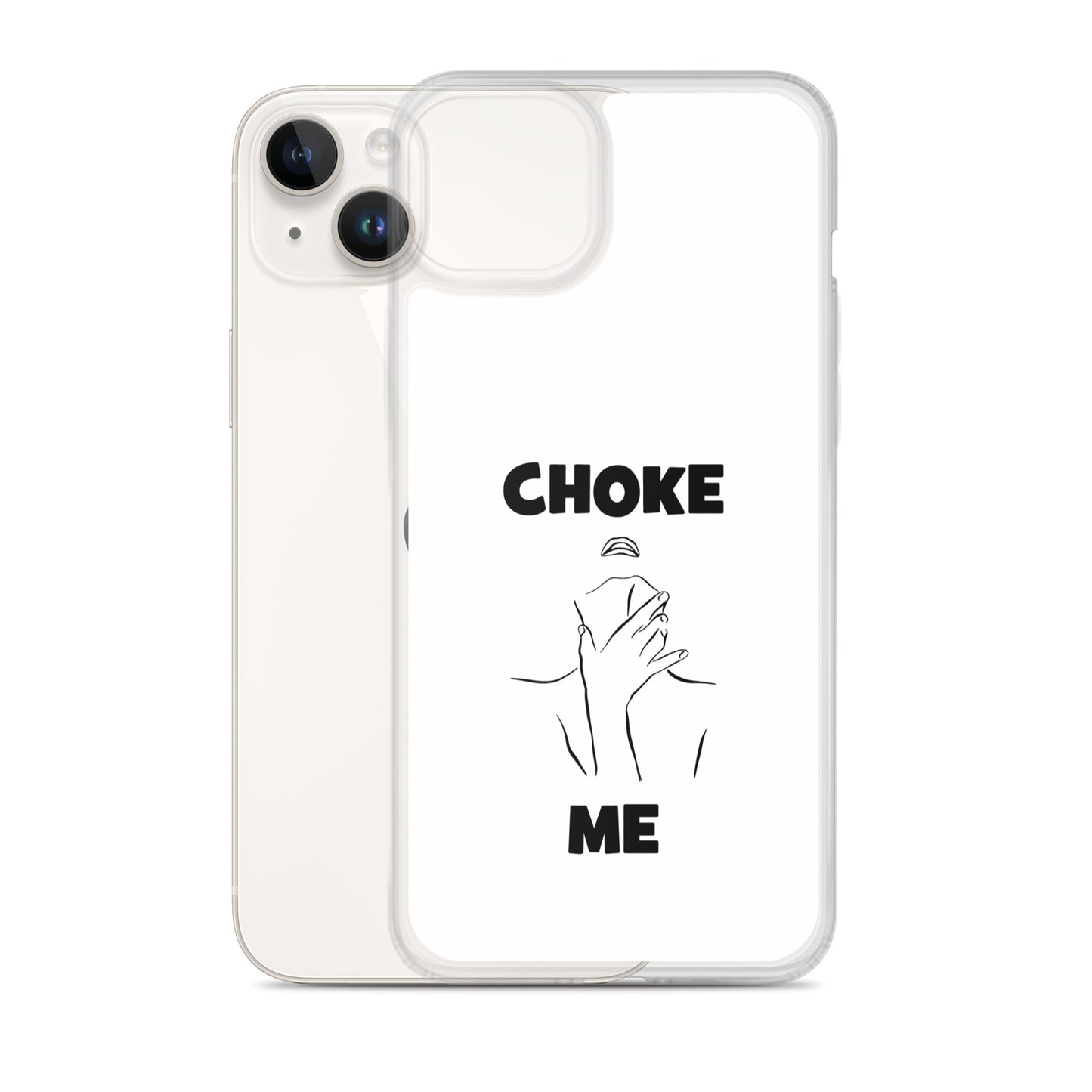 Coque iPhone Choke me - Sedurro