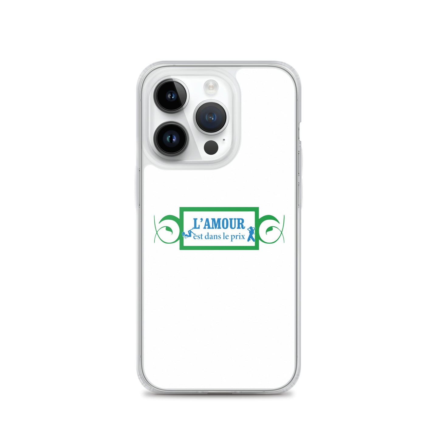 Coque iPhone L'amour est dans le prix iPhone 14 Pro - Sedurro