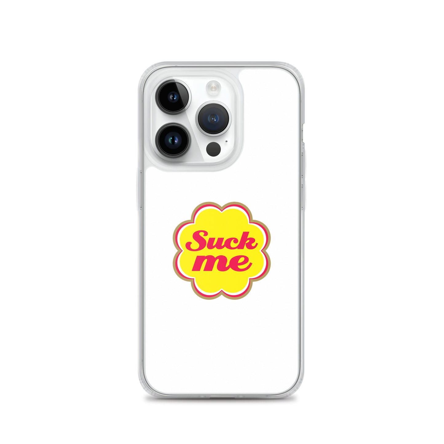 Coque iPhone Suck me sucette chupa iPhone 14 Pro - Sedurro