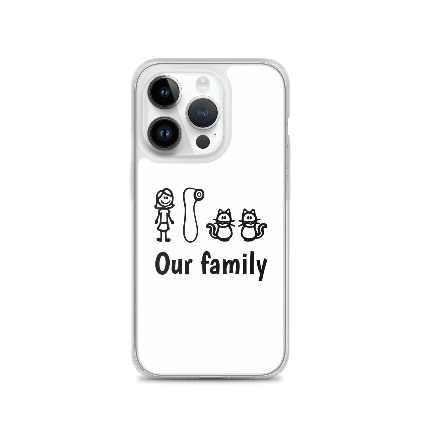 Coque iPhone Our family woman vibrator cats - Sedurro