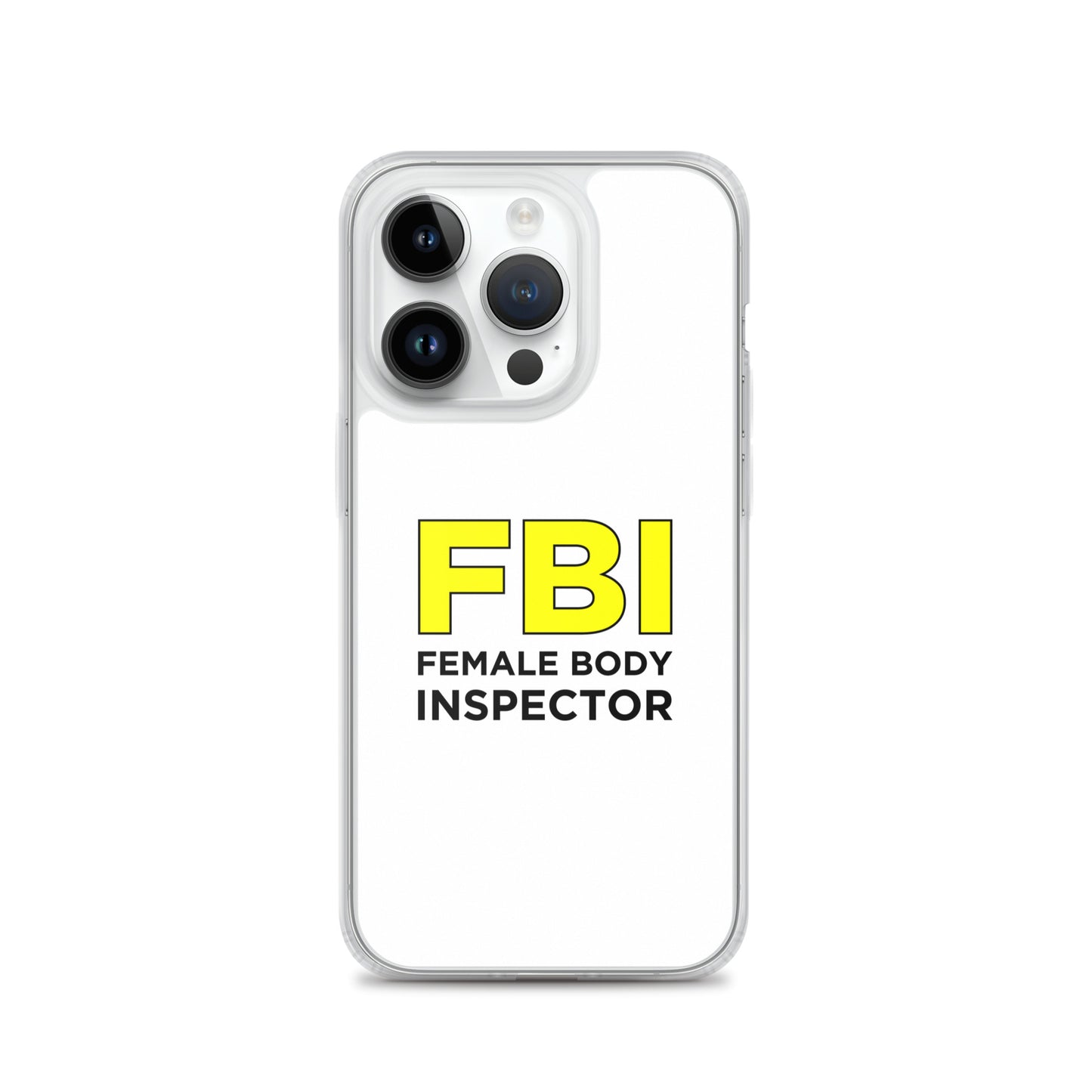 Coque iPhone FBI Female Body Inspector - Sedurro