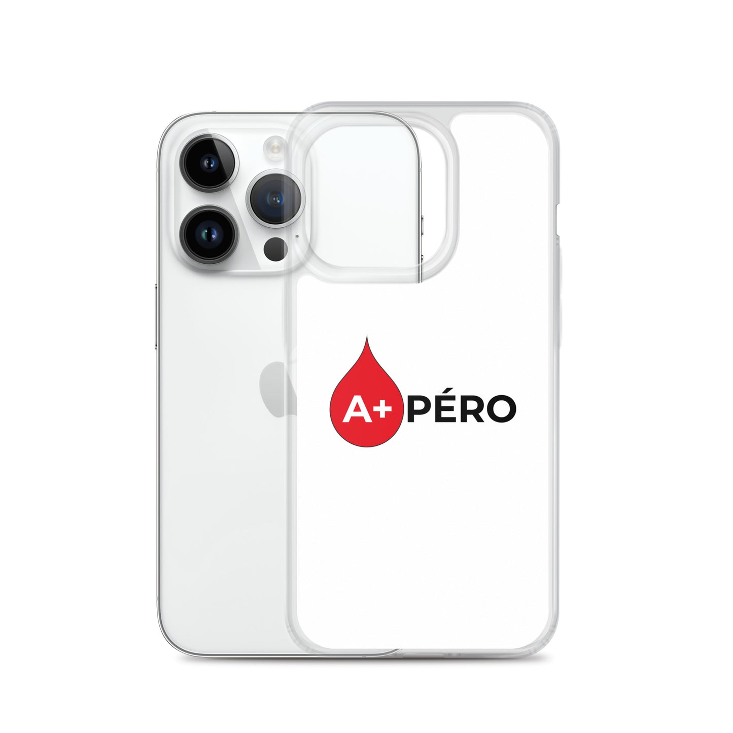 Coque iPhone Apéro groupe sanguin A+ - Sedurro