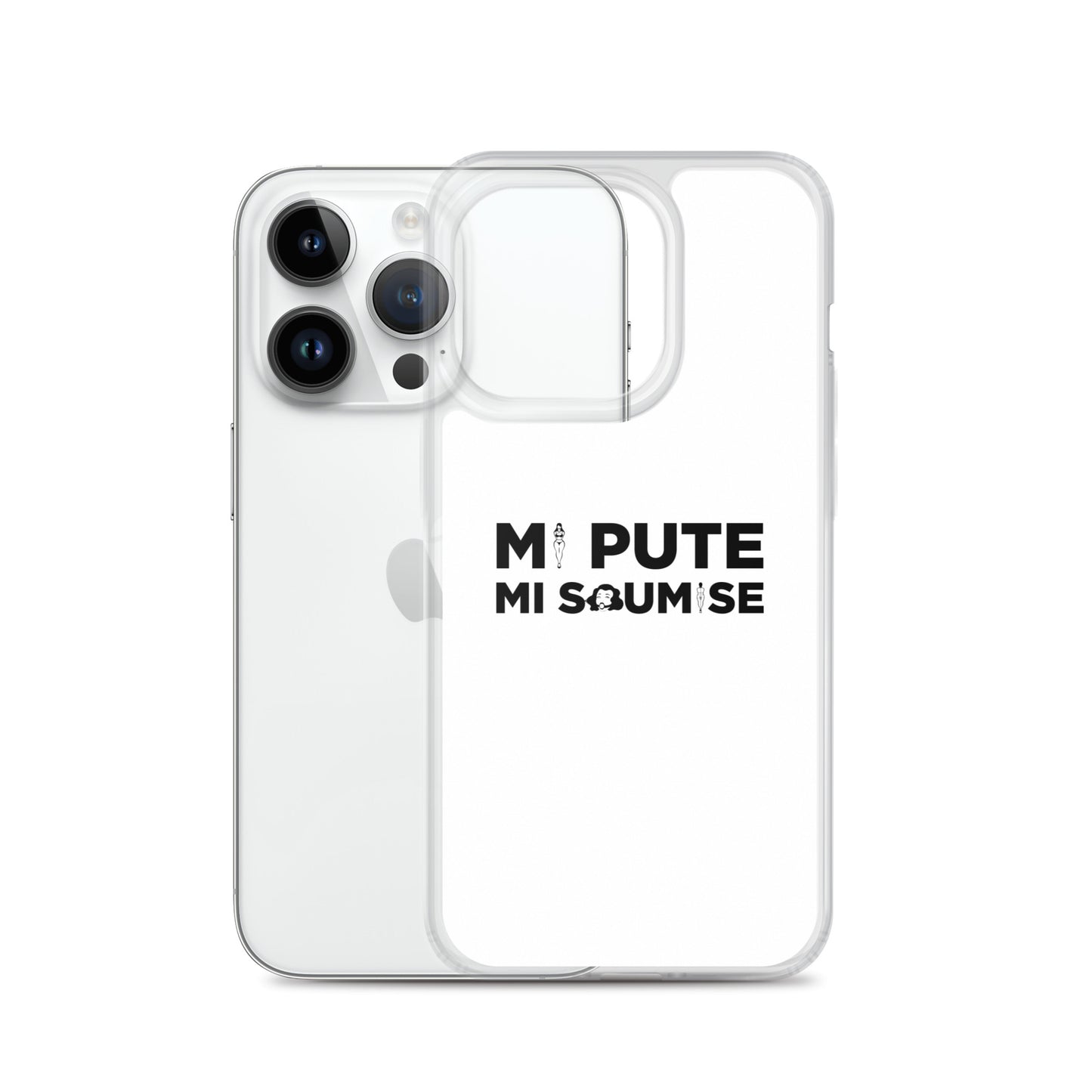 Coque iPhone Mi pute mi soumise - Sedurro