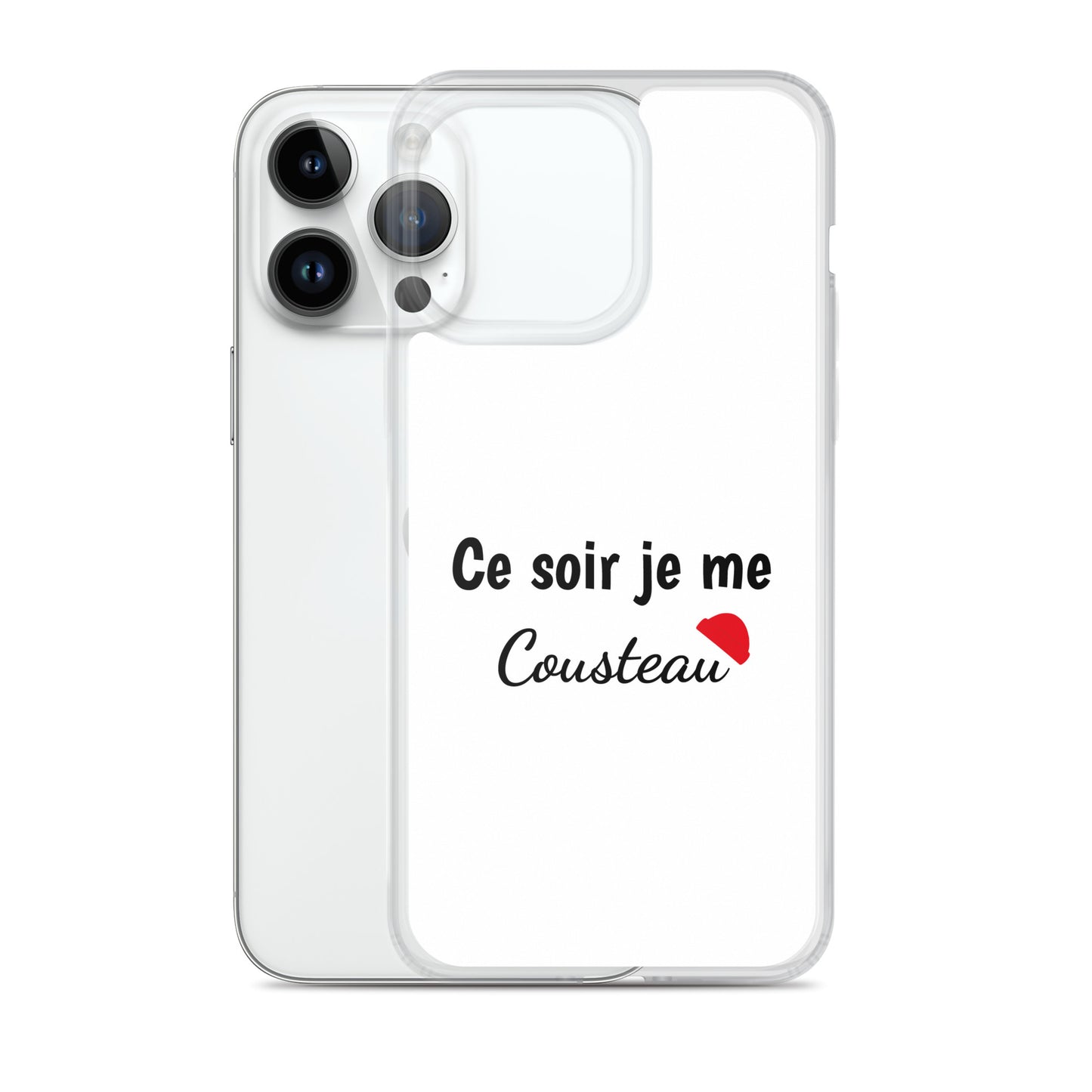 Coque iPhone Ce soir je me cousteau - Sedurro