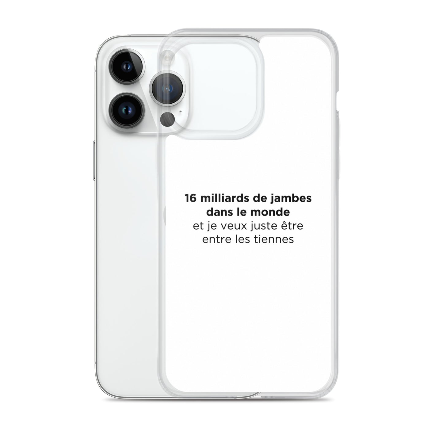 Coque iPhone 16 milliards de jambes dans le monde - Sedurro