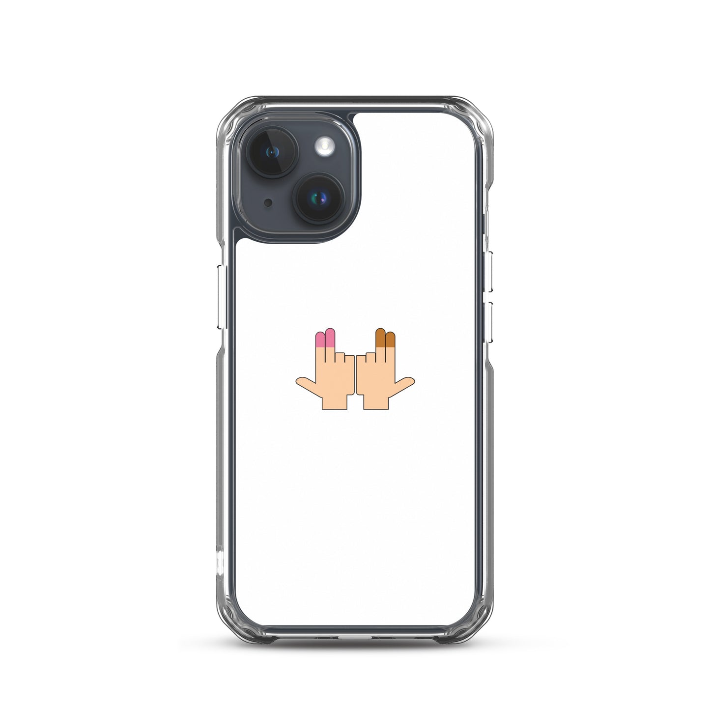Coque iPhone DP Double péné signe du J seul iPhone 15 - Sedurro