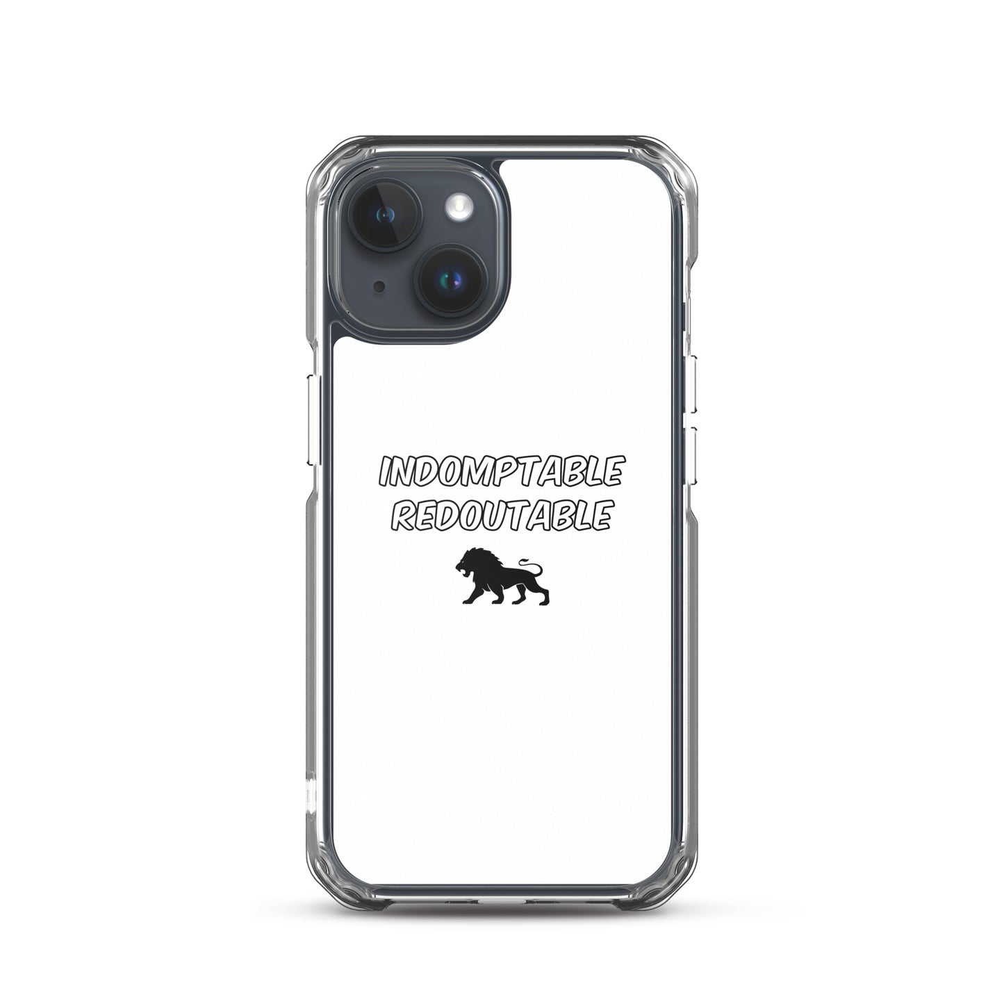 Coque iPhone Lion indomptable redoutable - Sedurro