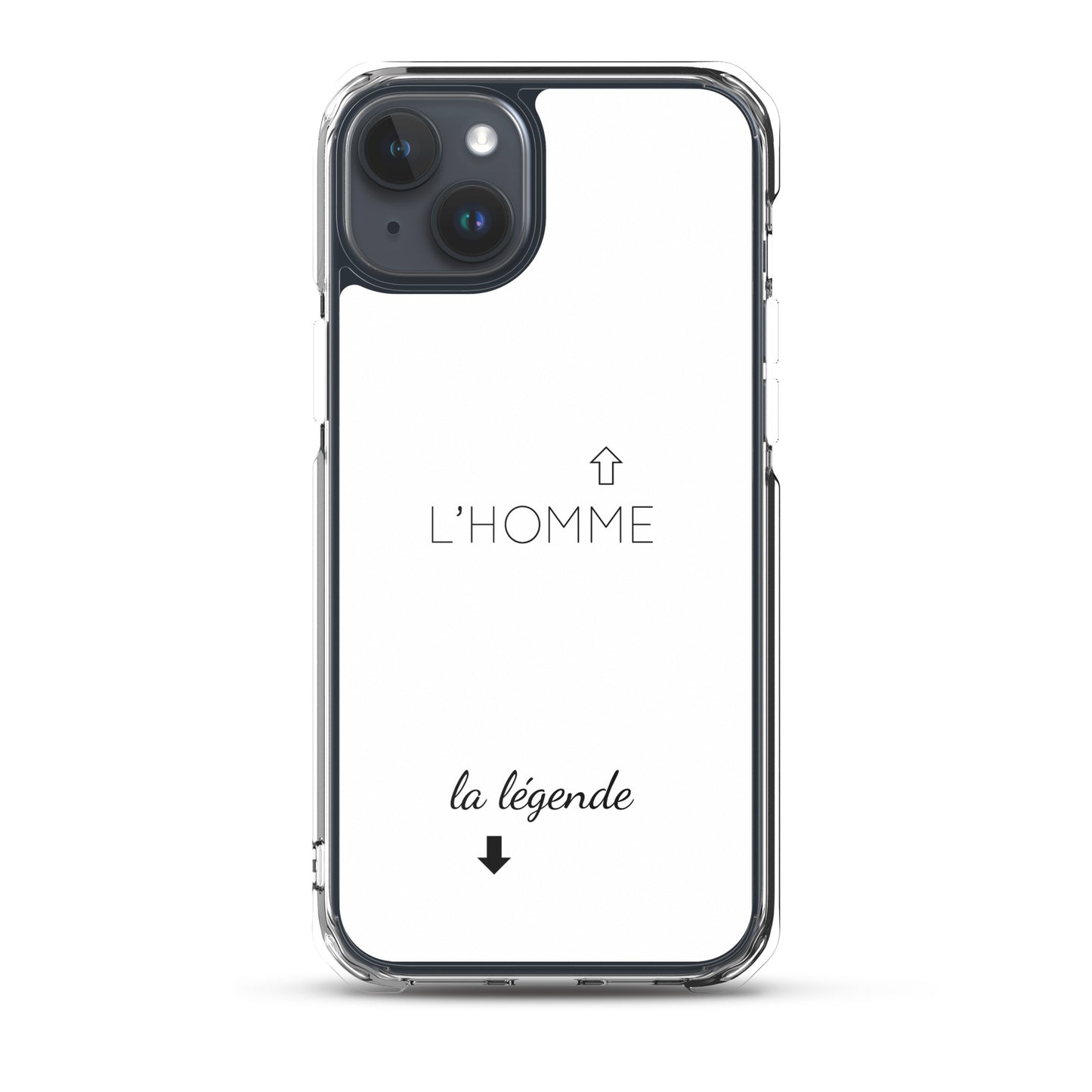 Coque iPhone L'homme et la légende iPhone 15 Plus - Sedurro