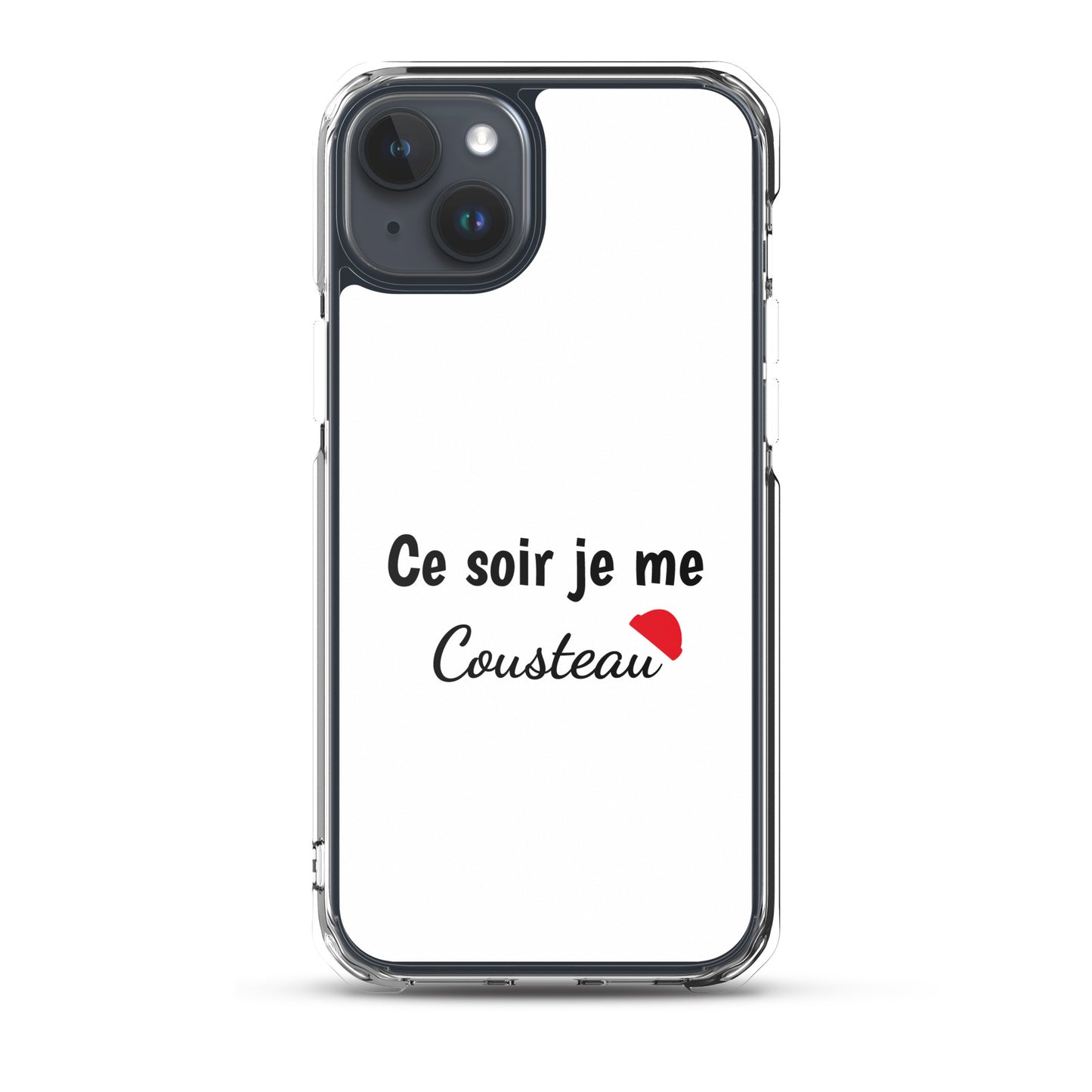 Coque iPhone Ce soir je me cousteau - Sedurro