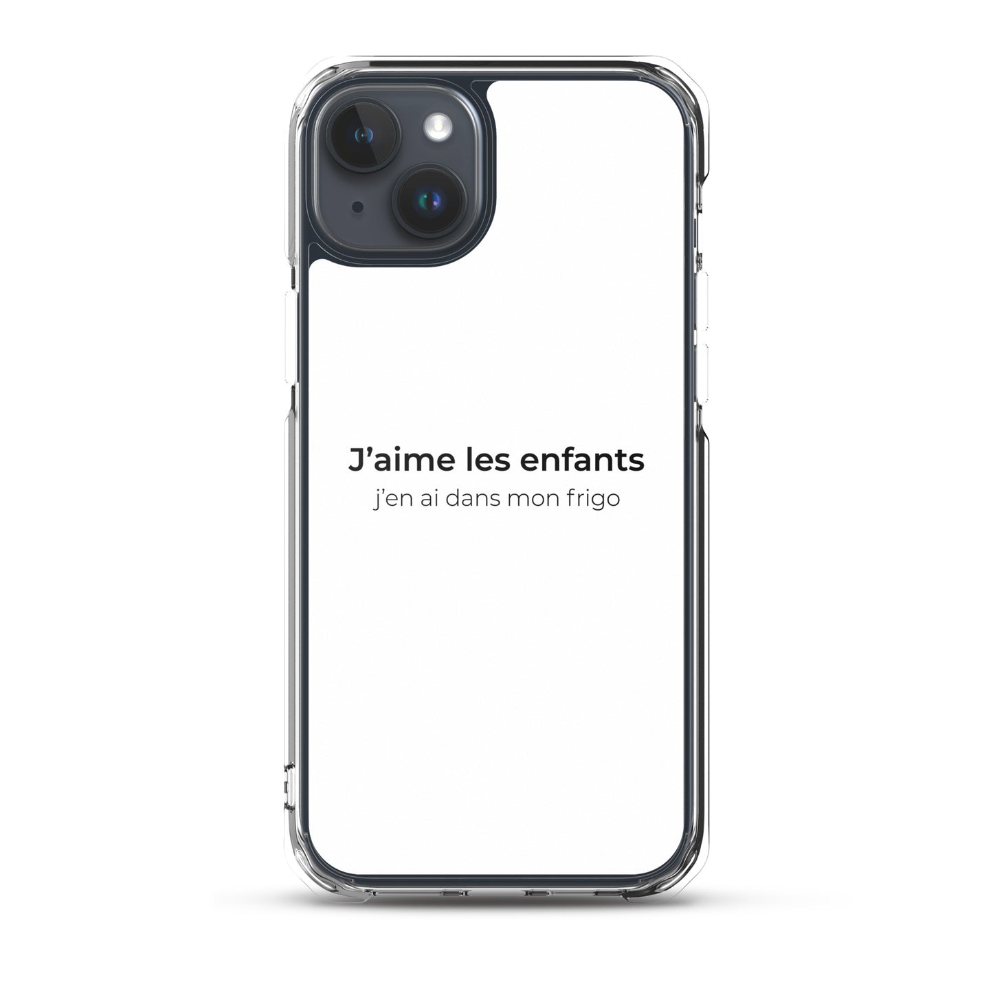 Coque iPhone J'aime les enfants j'en ai dans mon frigo - Sedurro